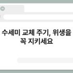 주방 수세미 교체 주기, 위생을 위해 꼭 지키세요 5