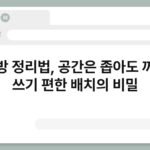 주방 정리법, 공간은 좁아도 꺼내 쓰기 편한 배치의 비밀 3