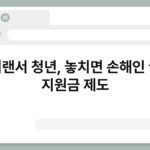 프리랜서 청년, 놓치면 손해인 월세 지원금 제도 5