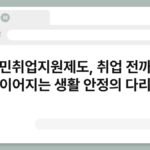 국민취업지원제도, 취업 전까지 이어지는 생활 안정의 다리 6