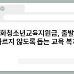 다문화청소년교육지원금, 출발선이 다르지 않도록 돕는 교육 복지 3