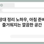 화장대 정리 노하우, 아침 준비가 즐거워지는 깔끔한 공간 7