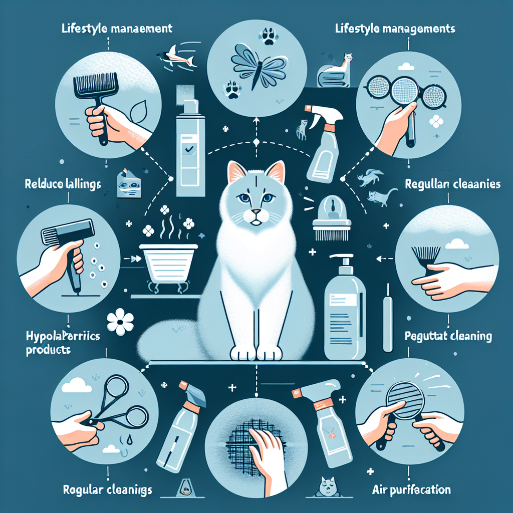 고양이 털 정리법, 알레르기 걱정 줄이는 생활 관리법