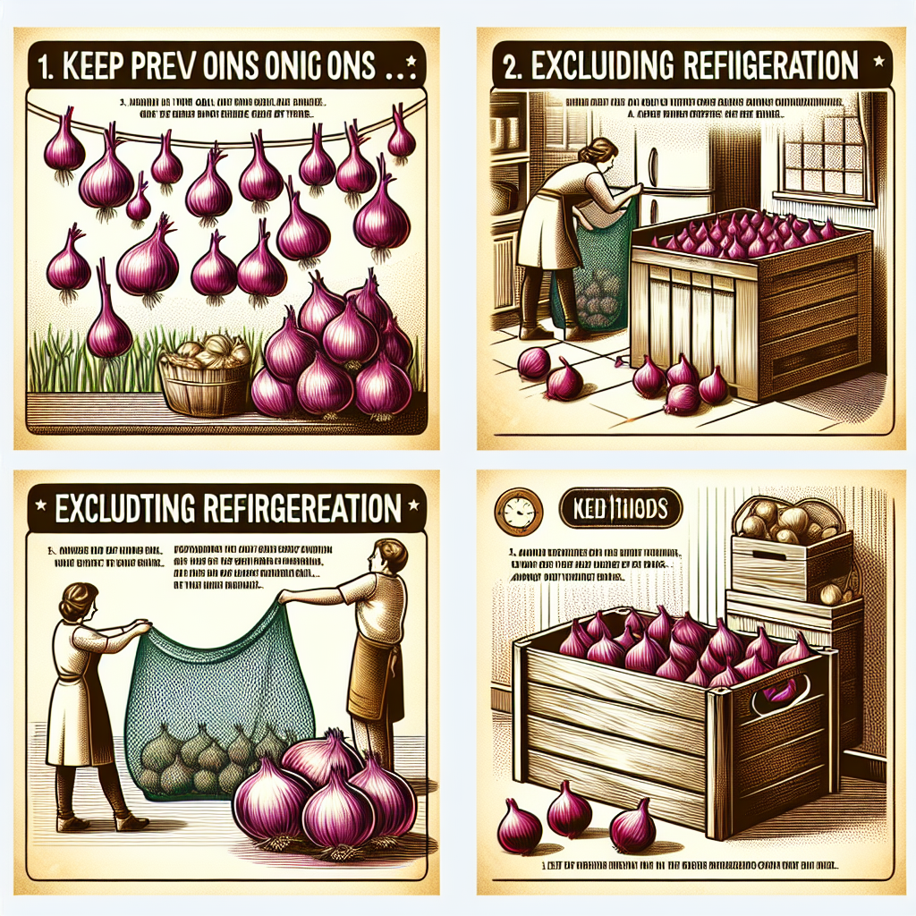 양파 보관법, 냉장보관 말고 더 오래 두는 방법