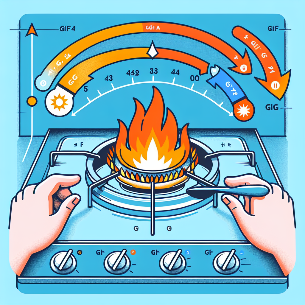 가스렌지 불꽃 세기 조절, 음식마다 최적의 화력 맞추는 법