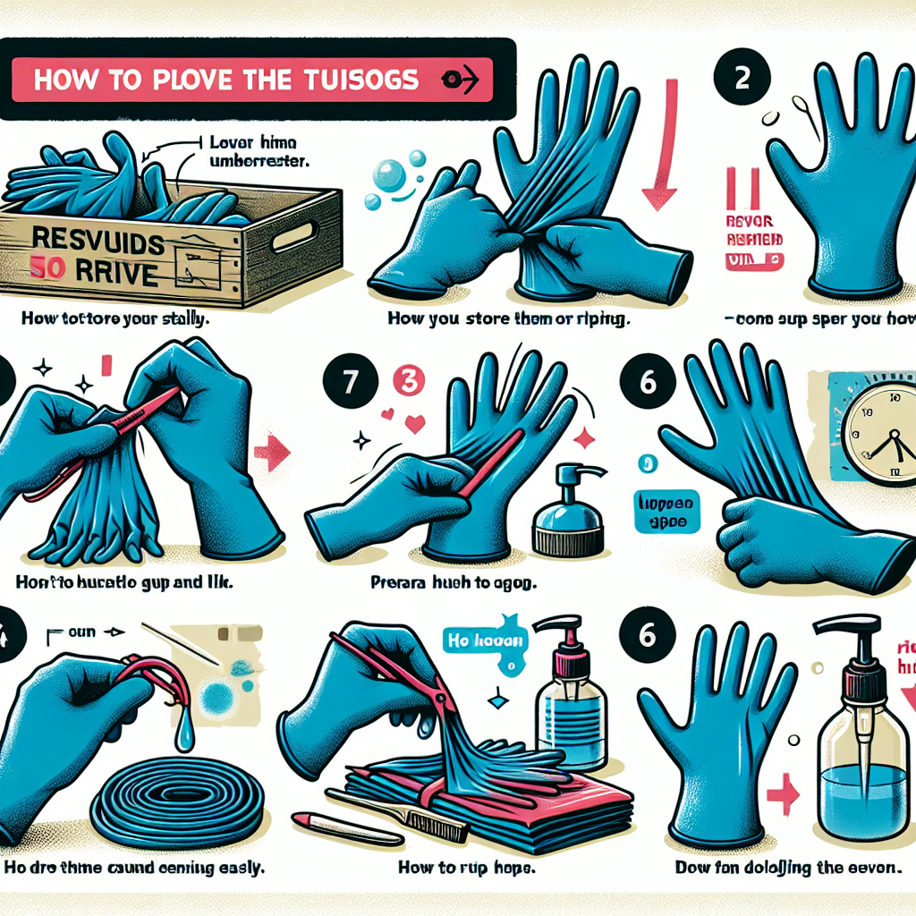 고무장갑 오래 쓰는 법, 쉽게 찢어지지 않게 하는 보관법
