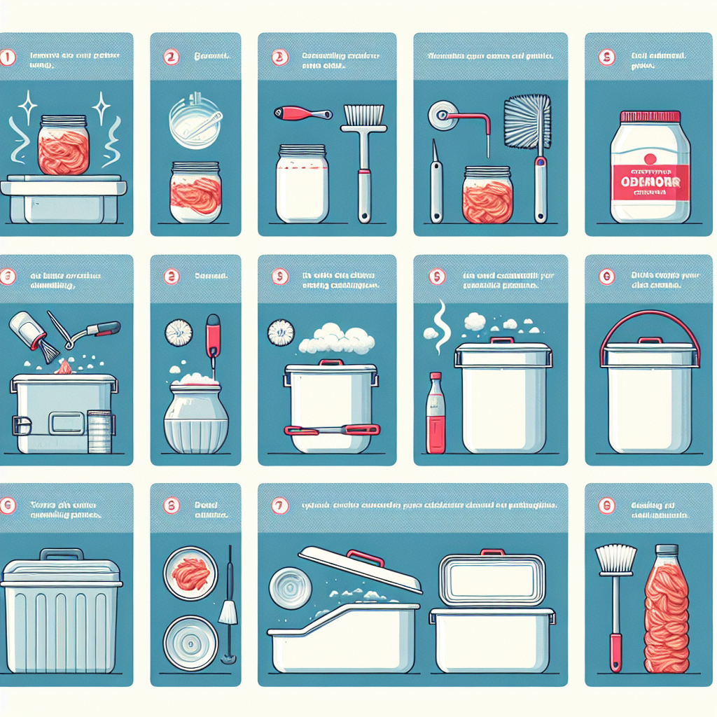 반찬통 냄새 제거, 김치 냄새도 안 남는 세척법