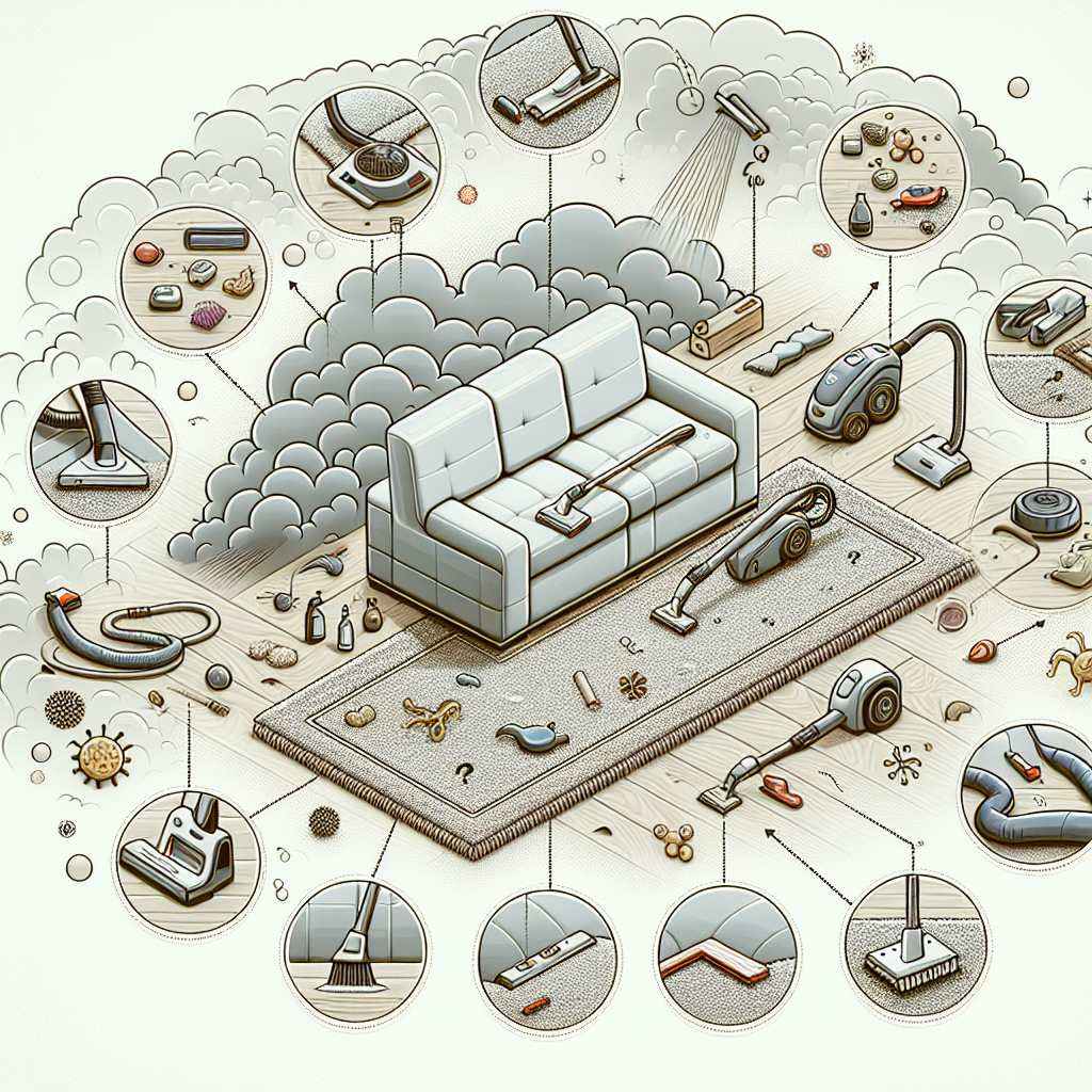 카펫 먼지 제거법, 알레르기 유발 물질까지 제거하는 방법